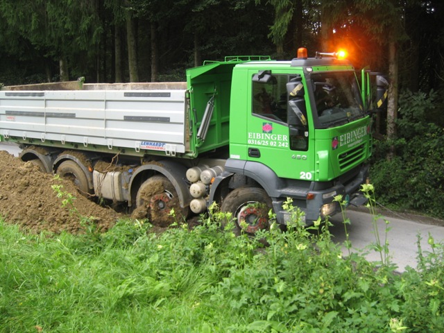 Traktorbergung in Kohldorf