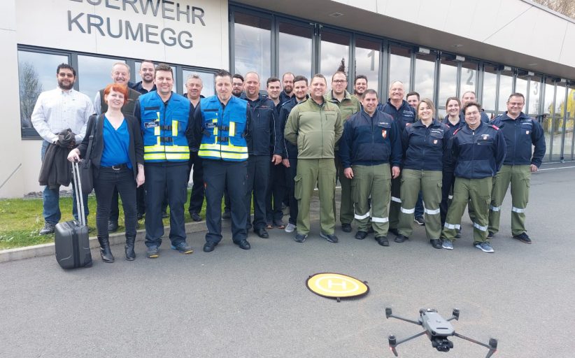 Drohne für den Feuerwehreinsatz