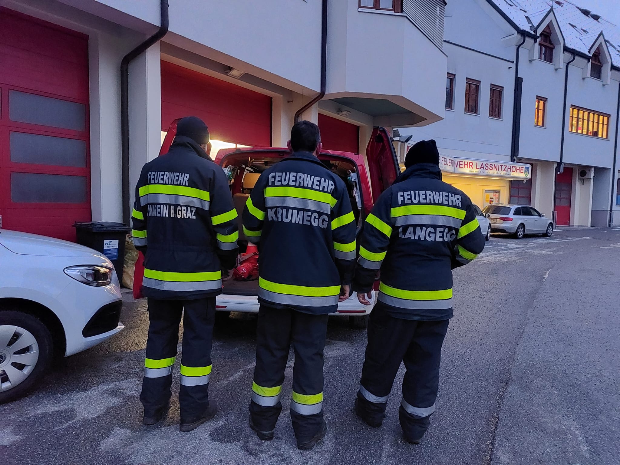 Sondergeräte  Freiwillige Feuerwehr Krumegg
