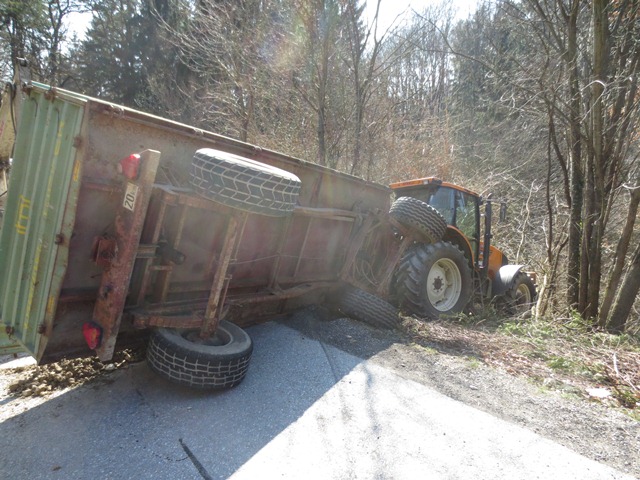 Traktor Unfall (Fotos)