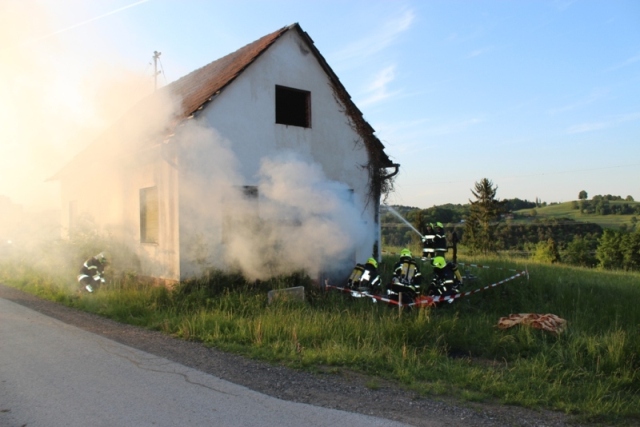 Monatsübung Kellerbrand