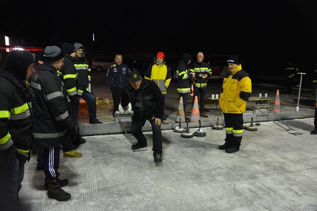 Abschnittsturnier im Eisstockschießen