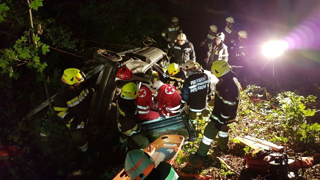 Technische Übung mit der FF Petersdorf II