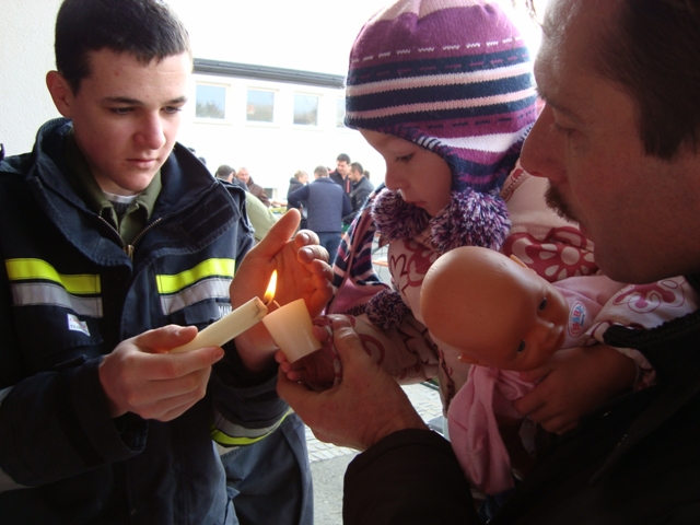 Friedenslichtaktion 2008