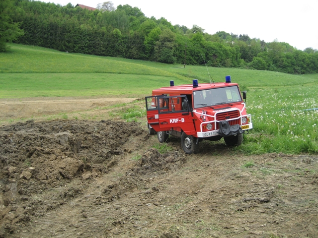 Bagger Bergung (Fotos)