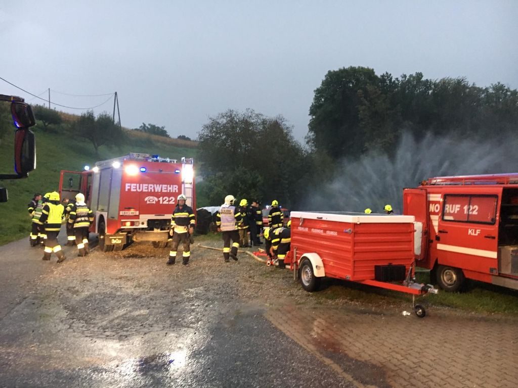 Übung mit der FF Empersdorf