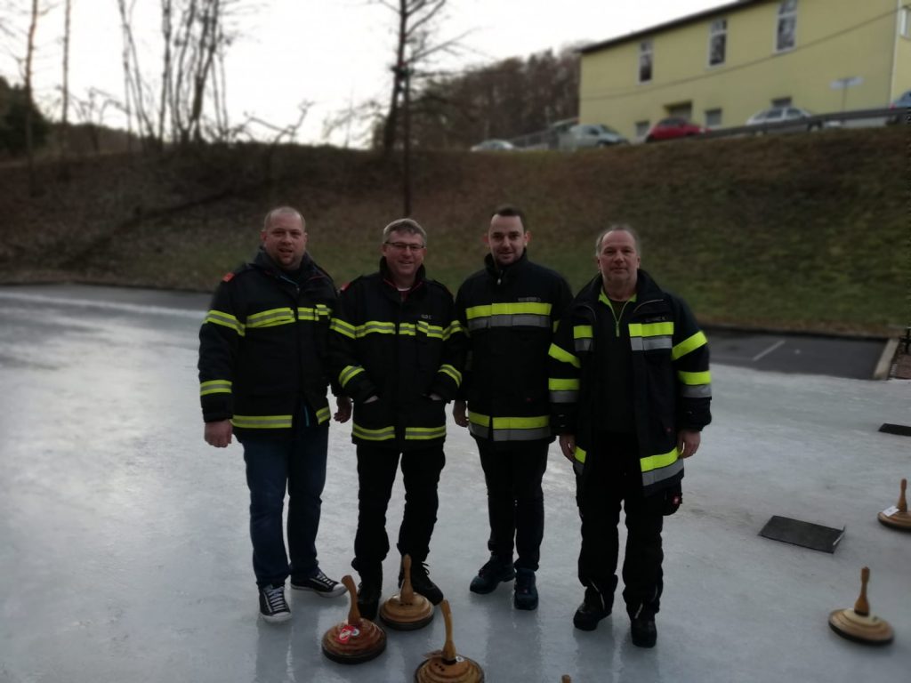 Abschnittsturnier im Eisstockschießen