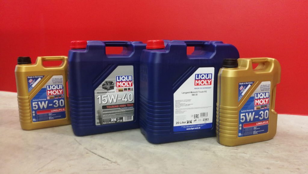 Liqui Moly unterstützt die FF-Krumegg mit Motoröl