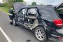 Verkehrsunfall mit vermutlich eingeklemmter Person in Schwarten