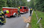 Motorradunfall auf der L-367