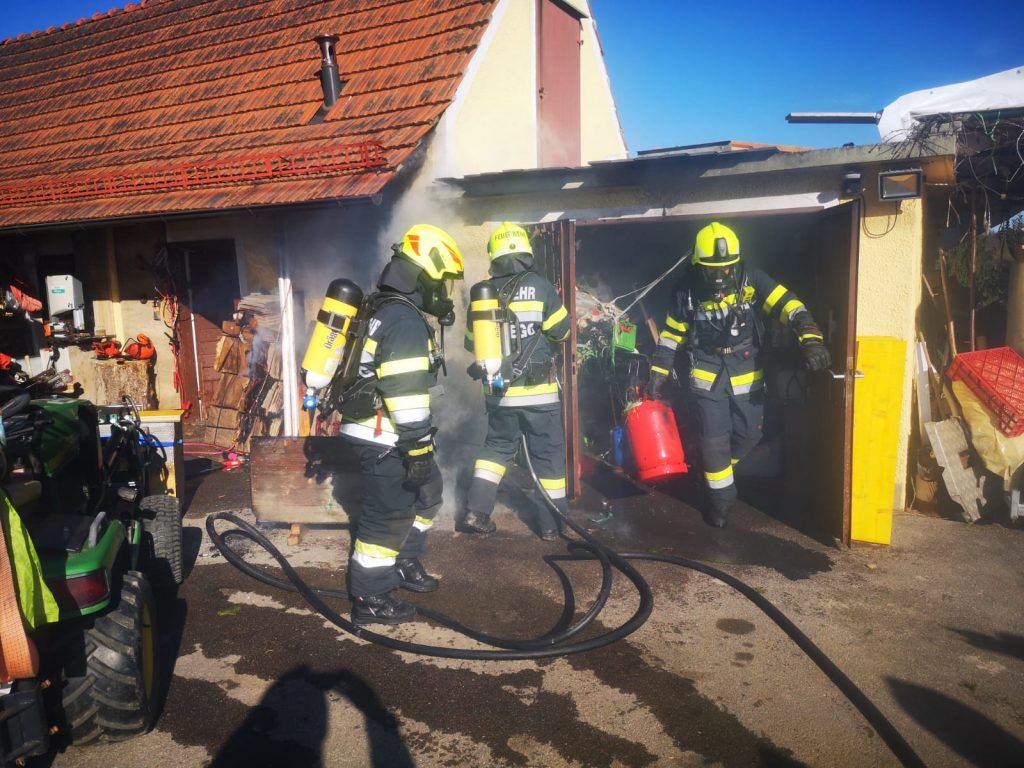 Gebäudebrand in Kocheregg