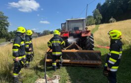 Traktorbrand in Kohldorf